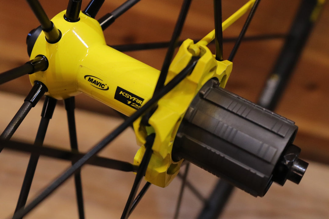 マビック MAVIC キシリウム KSYRIUM 125 シマノ 11S/12S 15C アルミ クリンチャー ロードバイク ホイールセット  【広島店】
