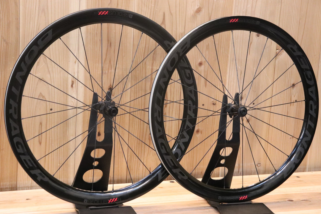 ボントレガー BONTRAGER アイオロス AEOLUS XXX4 TLR DISC カーボン チューブレスレディ ホイールセット シマノ 11S/12S 【芦屋店】
