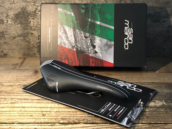 JR314 サンマルコ san marco CONCOR RACiNG PROTEK サドル 白黒 NARROW XSiLiTE レール