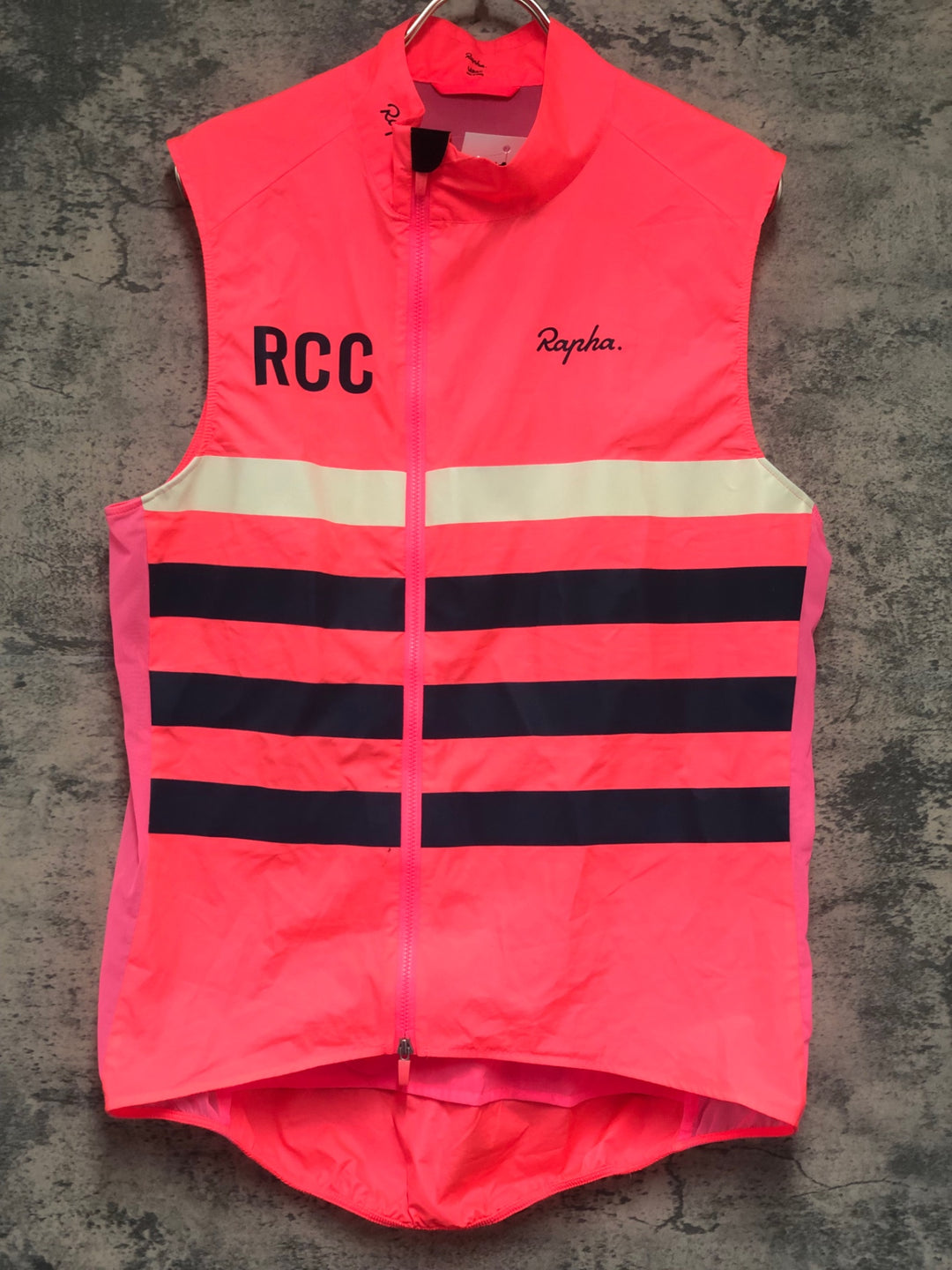 KL364 ラファ Rapha RCC BREVET GILET サイクルベスト ジレ ピンク L