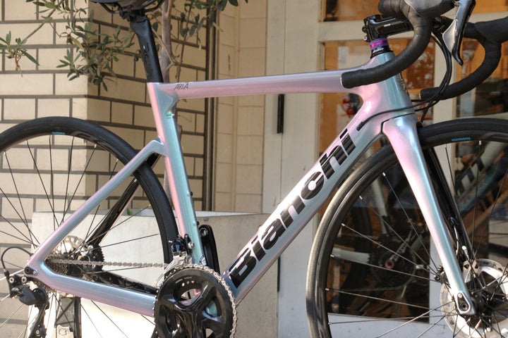 ビアンキ Bianchi アリア ARIA DISC 2023モデル 53サイズ シマノ 105 R7020 MIX 11S カーボン ロードバイク 【横浜店】