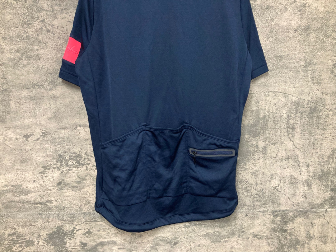 JS570 ラファ Rapha CLASSIC JERSEY Ⅱ 半袖 サイクルジャージ ネイビー XL