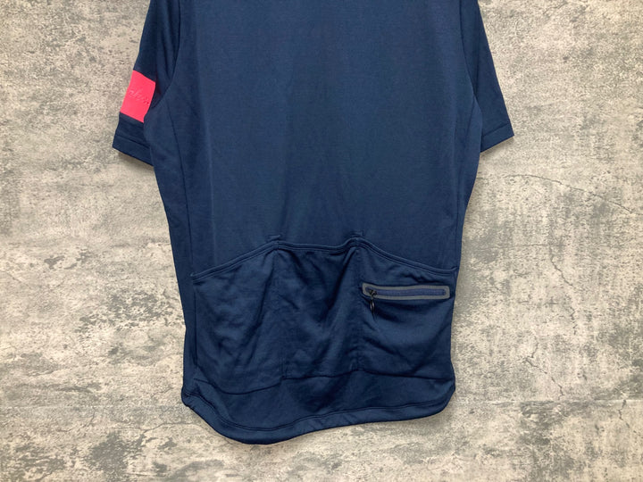 JS570 ラファ Rapha CLASSIC JERSEY Ⅱ 半袖 サイクルジャージ ネイビー XL