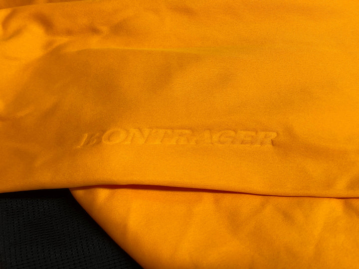 KK445 ボントレガー BONTRAGER 長袖 サイクルジャケット オレンジ 黒 L 裏起毛