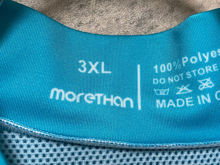 JJ724 モーゼン MORETHAN サイクルベスト 水色 3XL