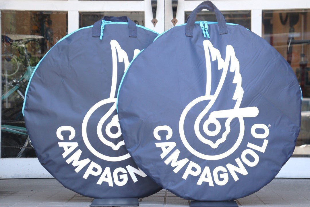 カンパニョーロ CAMPAGNOLO ホイールバッグ 中綿入り 2枚セット ネイビー 【横浜店】