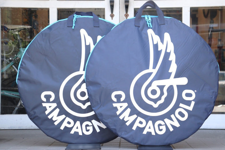 カンパニョーロ CAMPAGNOLO ホイールバッグ 中綿入り 2枚セット ネイビー 【横浜店】