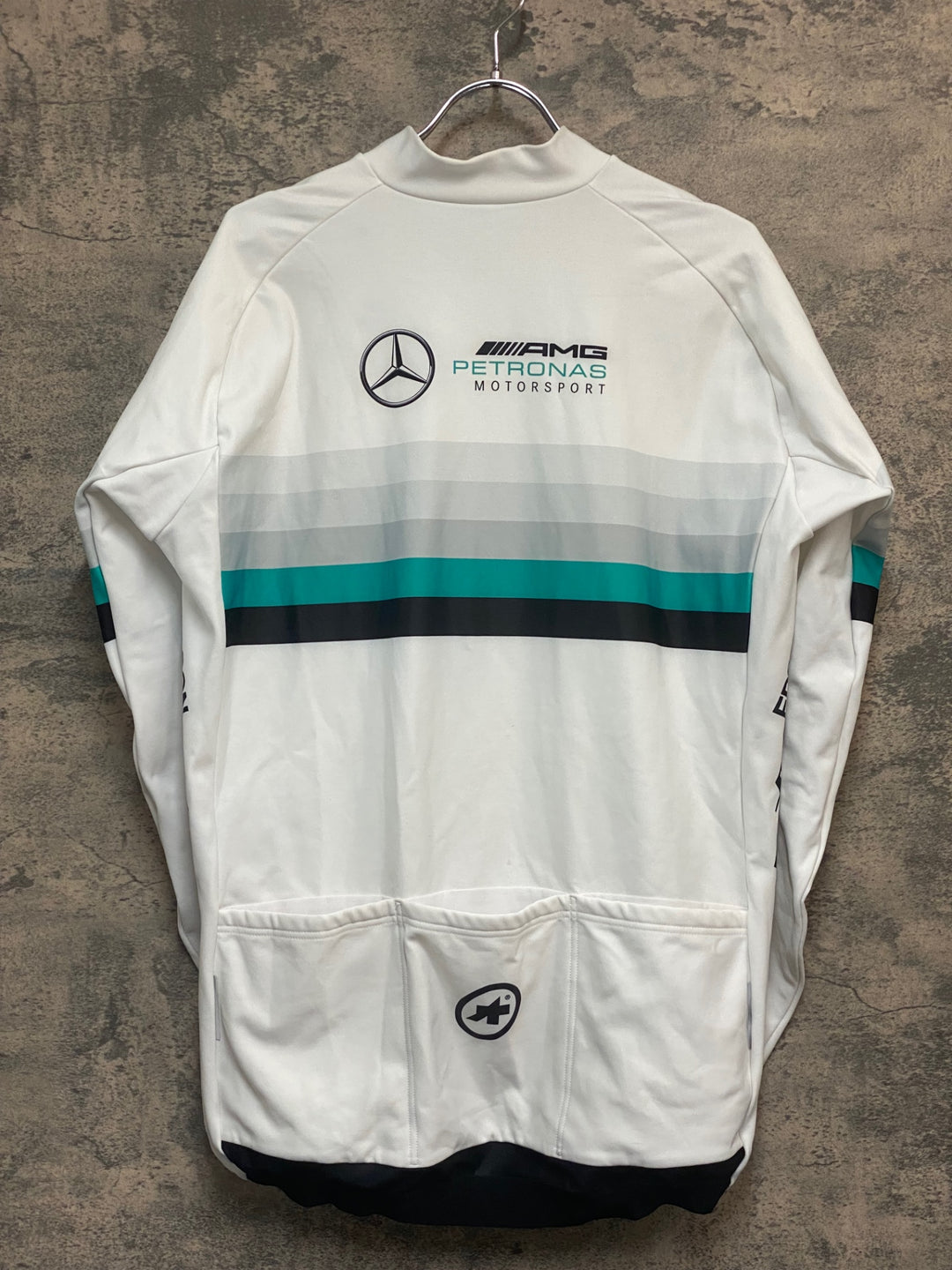 KR427 アソス assos FF1 GT Spring Fall LS Jersey 長袖 サイクルジャージ 白 XLG 裏起毛