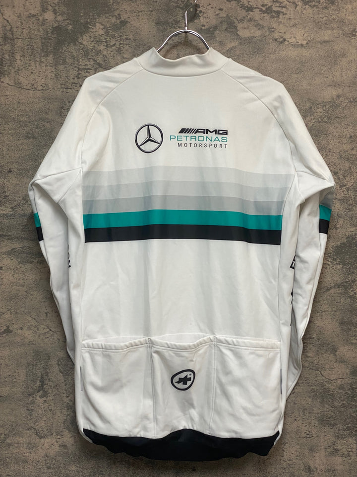 KR427 アソス assos FF1 GT Spring Fall LS Jersey 長袖 サイクルジャージ 白 XLG 裏起毛