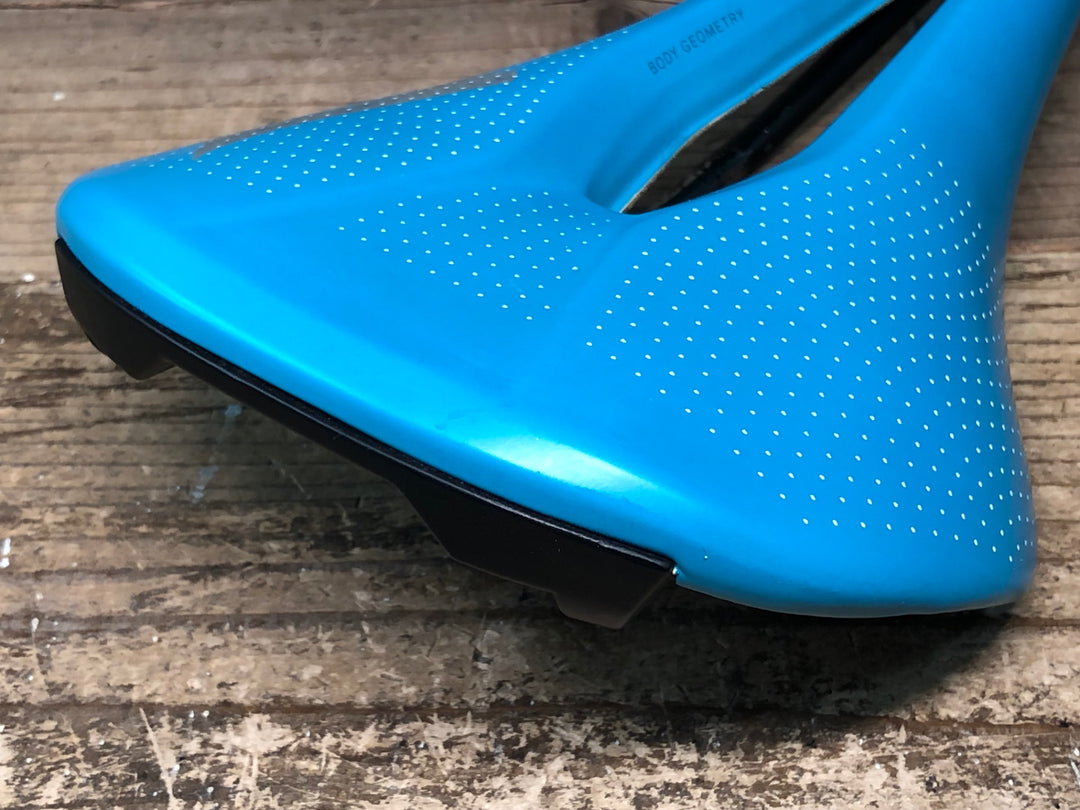 JF086 スペシャライズド SPECIALIZED パワー POWER ARC サドル ターコイズ Hollow Ti レール 155mm