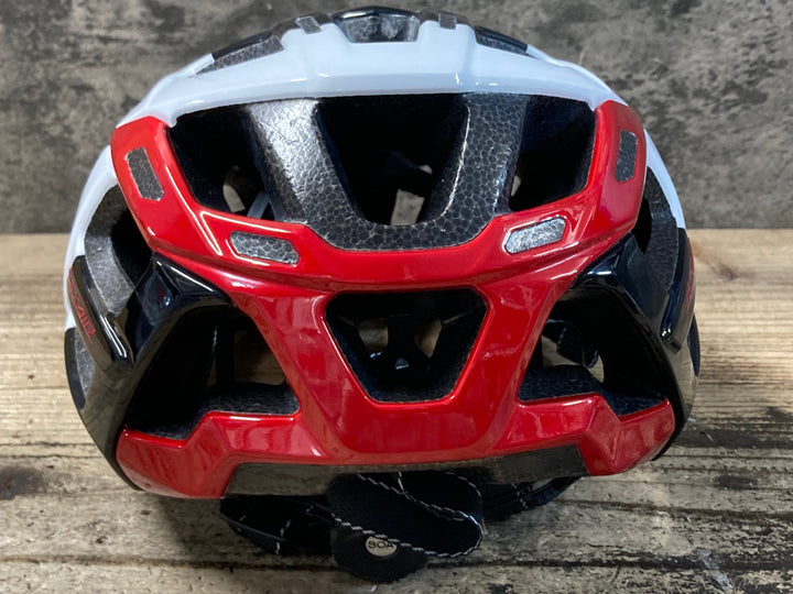 KE999 カブト KABUTO FLEX-AIR ヘルメット S/M 55-58cm R0605製造 白黒赤