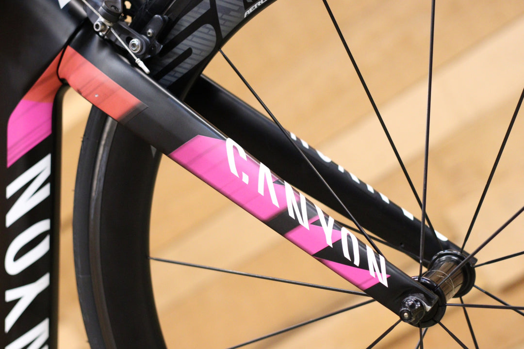キャニオン CANYON エアロード AEROAD WMN CF SLX 9.0 TEAM CSR 2015年頃モデル 2XSサイズ スラム RED eTap 11S カーボン ロードバイク 【立川店】