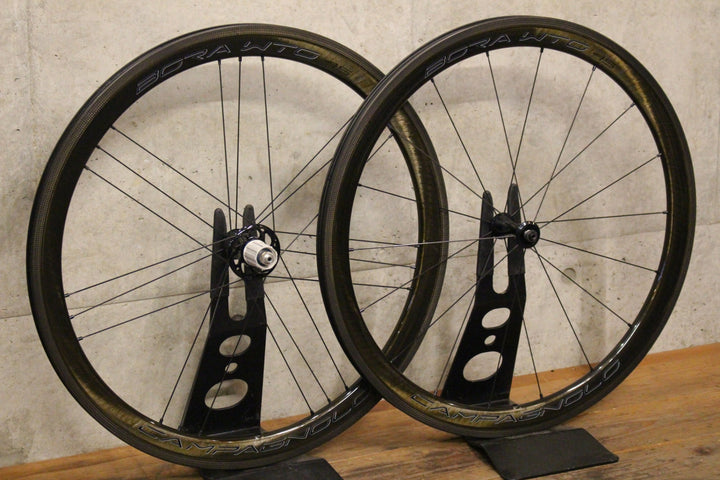 カンパニョーロ CAMPAGNOLO ボーラ BORA WTO 45 RIM AC3 シマノ 12/11S 19C カーボン チューブレス ホイールセット 【福岡店】