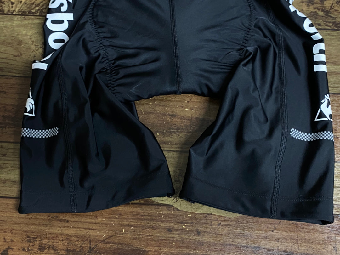 JN196 ルコックスポルティフ le coq sportif レーサーパンツ 黒 M