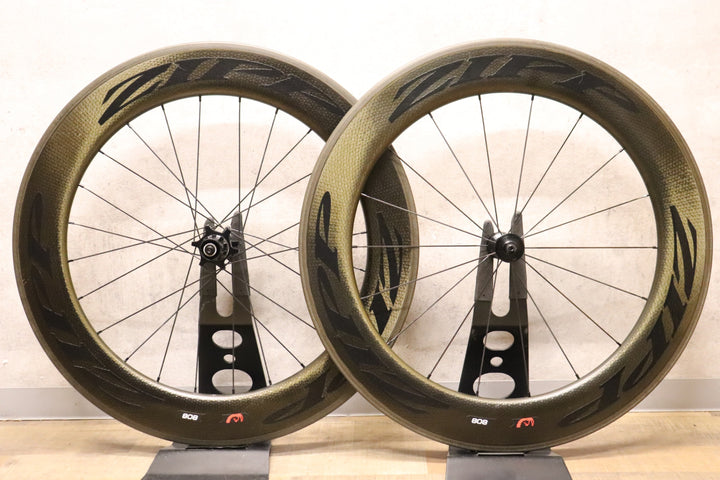 ジップ ZIPP 808 ファイアクレスト Firecrest カーボン クリンチャー ホイールセット シマノ12/11S 【さいたま浦和店】