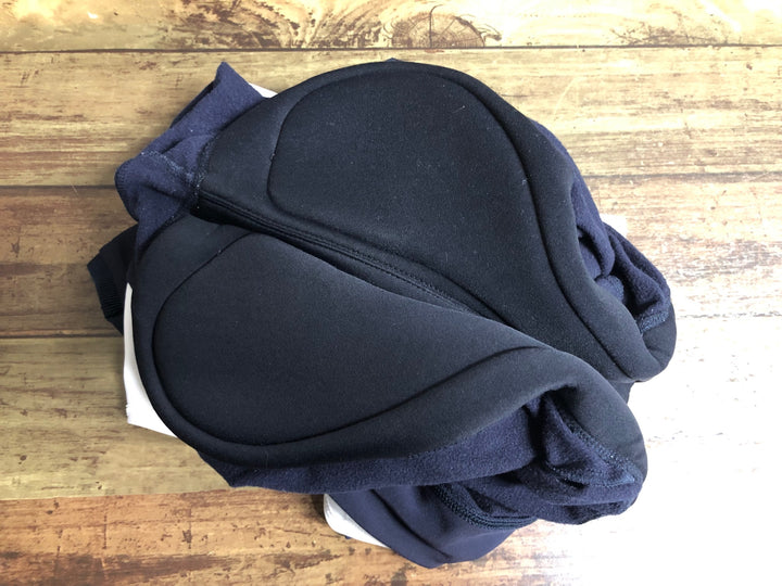 KK255 ラファ Rapha ビブタイツ 濃紺 M 裏起毛 ※タグカット