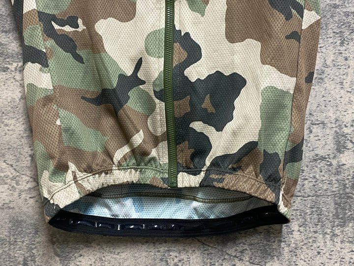 JJ922 サーチアンドステイツ SEARCH AND STATE 半袖 サイクルジャージ 迷彩 S
