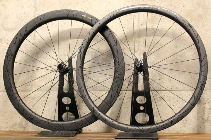 トーケン TOKEN VENTOUS + KONAX PRO カーボン チューブレスレディ シマノ 12S/11S ワイドリム 20C ホイールセット 【福岡店】