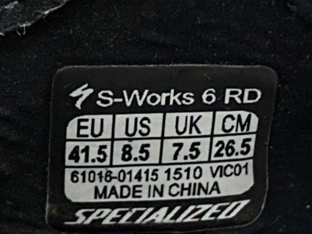 KK178 スペシャライズド SPECIALIZED S-WORKS 6 ビンディングシューズ EU41.5