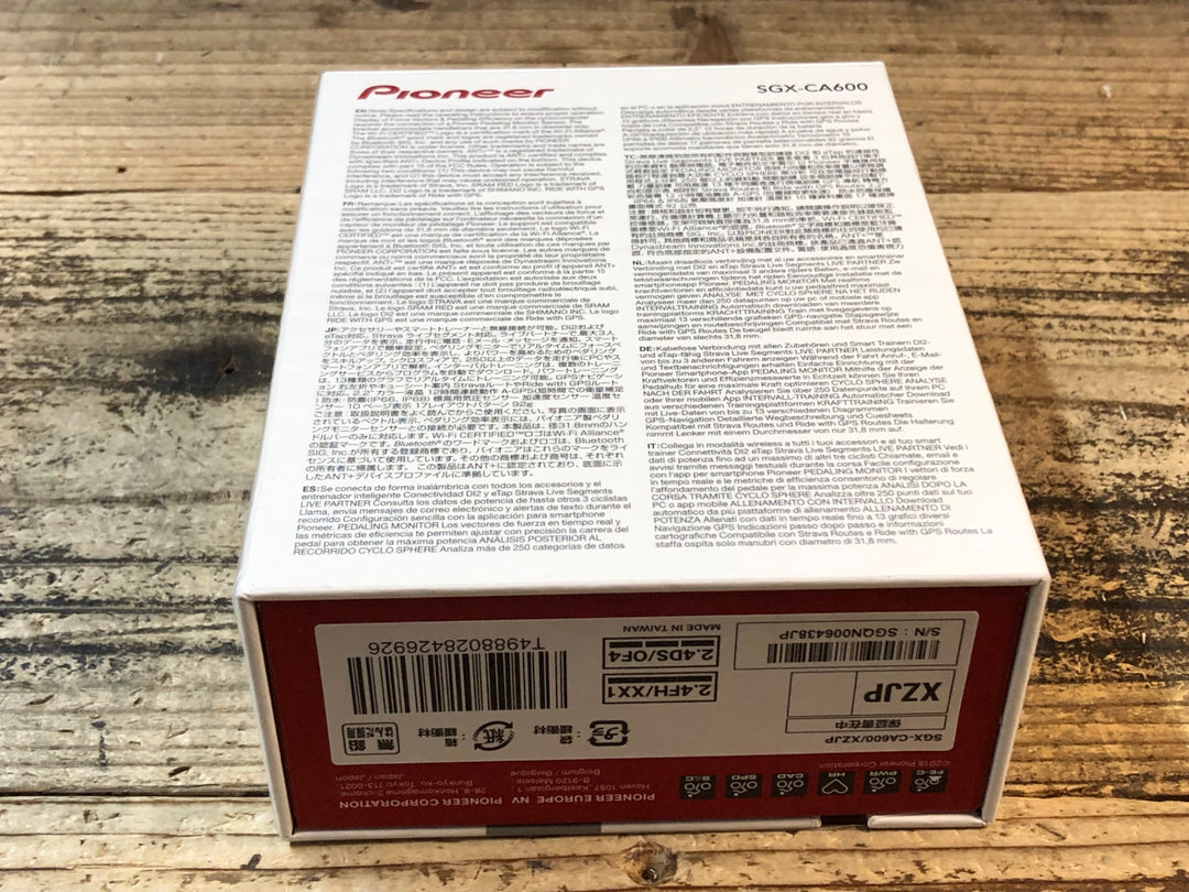 JR326 パイオニア Pioneer CA600 サイクルコンピューター