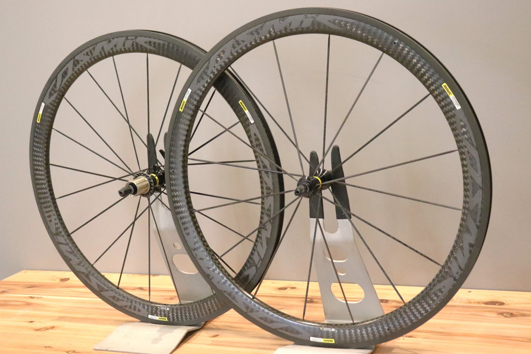 訳アリ マヴィック MAVIC コスミック プロ カーボン COSMIC PRO CARBON EXALITH アルミ クリンチャー ホイールセット シマノ11/12S 17C 【仙台店】