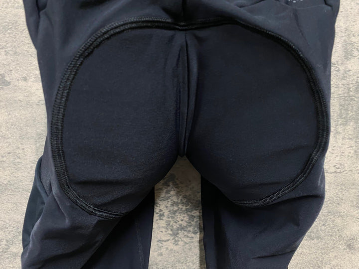 JY680 ラファ Rapha CARGO WINTER TIGHTS WITH PAD カーゴ ビブタイツ 黒 L 裏起毛