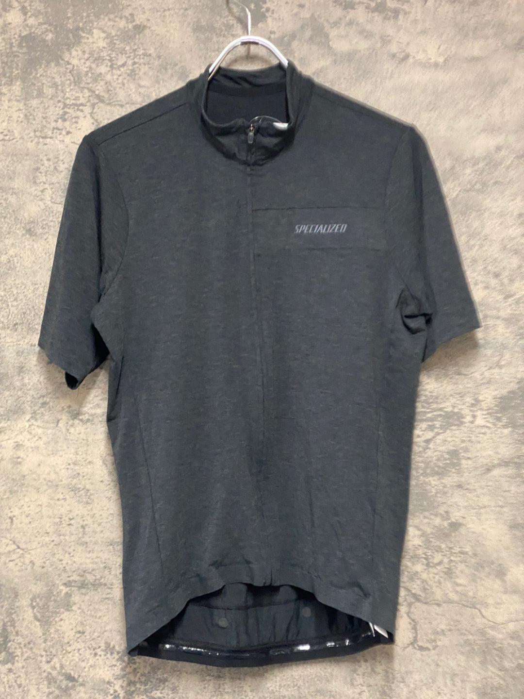 JJ318 スペシャライズド SPECIALIZED RBX MERINO 半袖サイクルジャージ グレー S