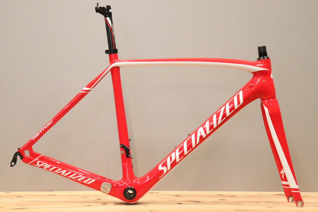 訳アリ スペシャライズド SPECIALIZED ターマック TARMAC SL4 SPORT 2015 54サイズ カーボン ロードバイク フレームセット 【仙台店】