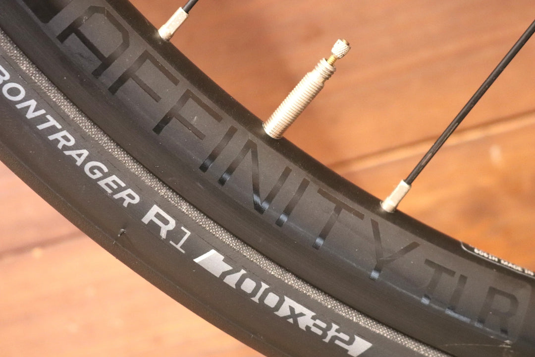 ボントレガー BONTRAGER アフィニティ AFFINITY TLR DISC アルミ チューブレスレディ フロントホイール 【東京南麻布店】