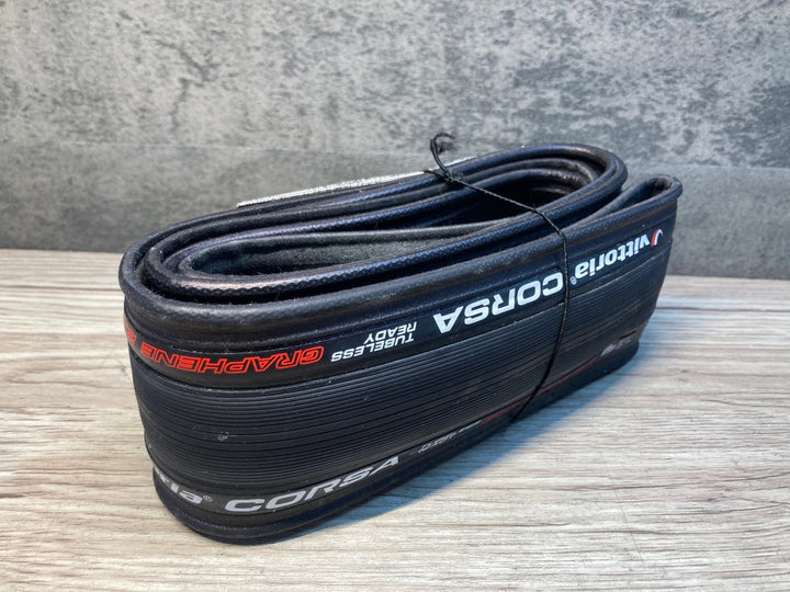 JK160 ヴィットリア vittoria コルサ CORSA GRAPHENE 2.0 チューブレスレディ タイヤ 700x25c 未使用