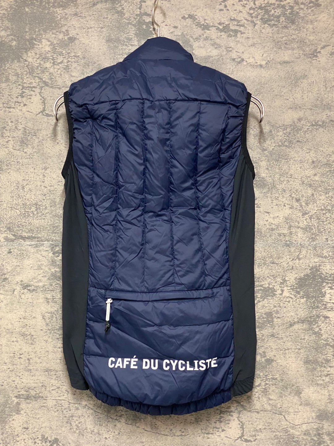 KA837 カフェドシクリステ Cafe du Cycliste ジレ サイクルベスト ネイビー XXS