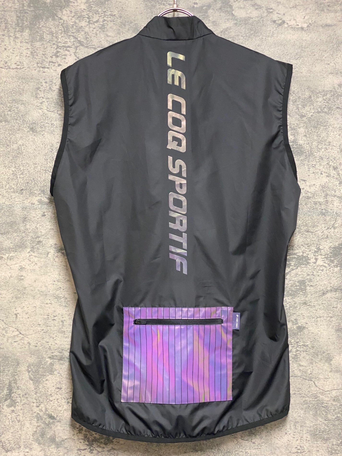 JP138 ルコックスポルティフ le coq sportif ジレ サイクルベスト 黒 L