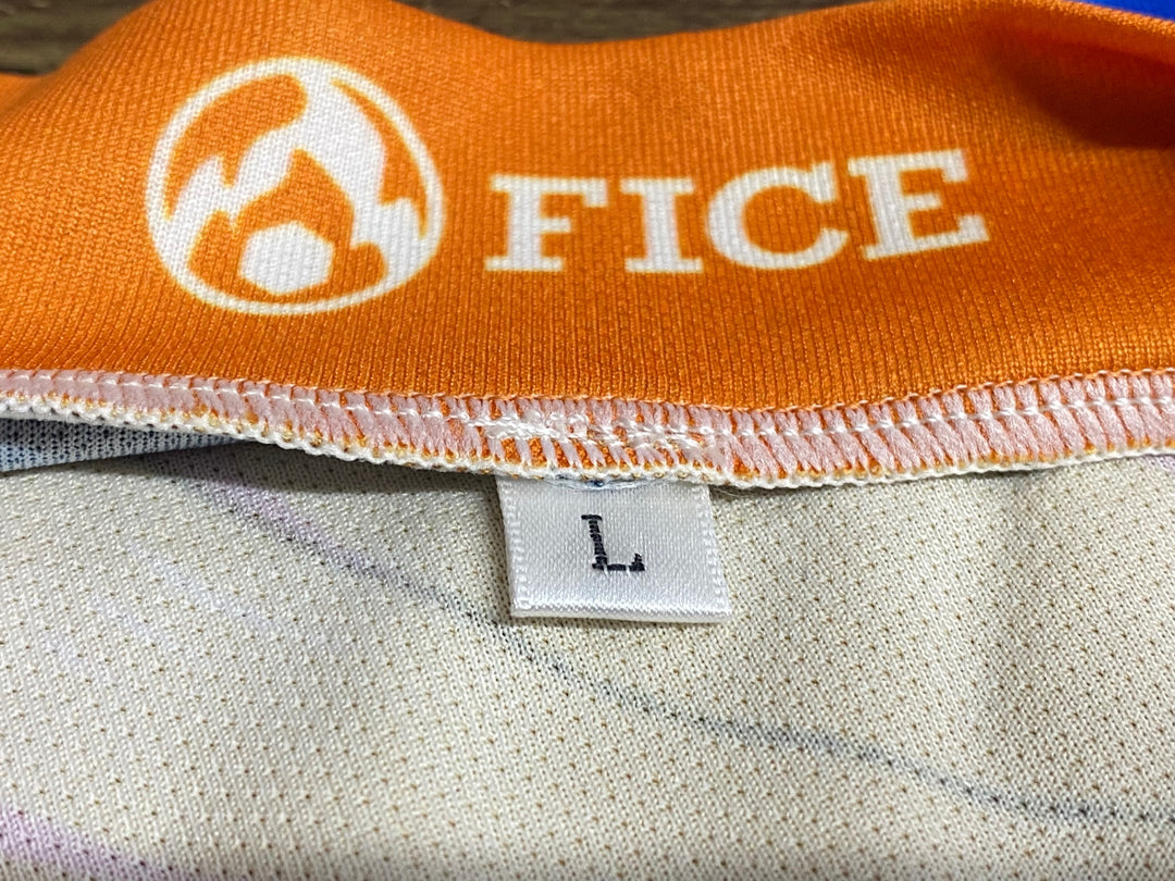 KG894 ファイス FICE 半袖 サイクルジャージ 黒 ピンク L ラブライブ! スーパースター!! 2023 澁谷かのん Ver.