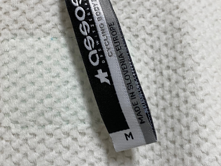 JQ140 アソス assos iJ tiBuru 4 長袖サイクルジャージ 白黒 M 汚れあり 裏起毛