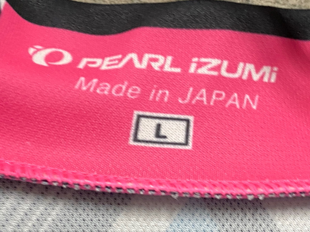 KL674 パールイズミ PEARL iZUMi 半袖 サイクルジャージ 青 L レディース