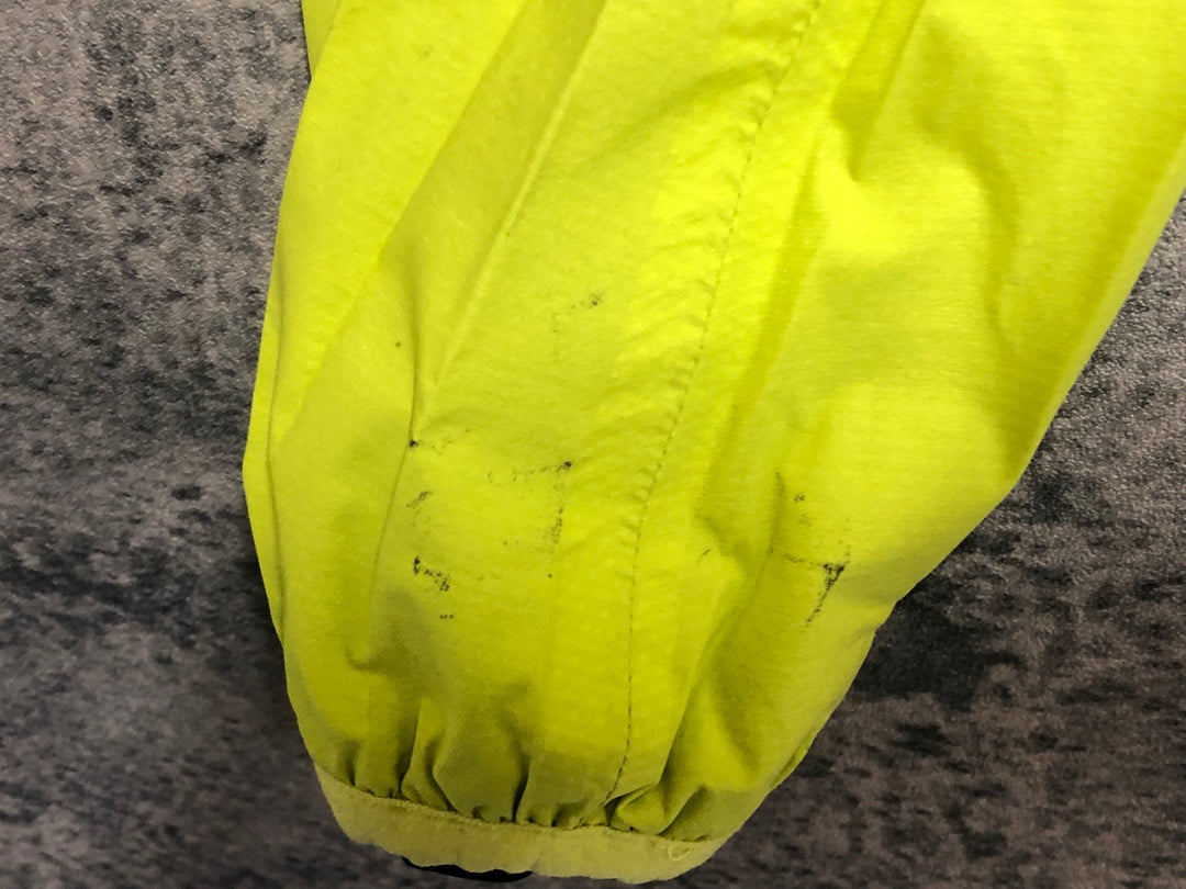 JZ668 ラファ Rapha RAIN JACKET 長袖 レインジャケット 黃 XS ※汚れ 滑り止め剥げ