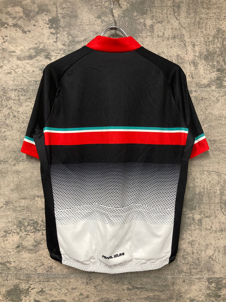 JS984 パールイズミ PEARL iZUMi 半袖 サイクルジャージ 黒 白 BL