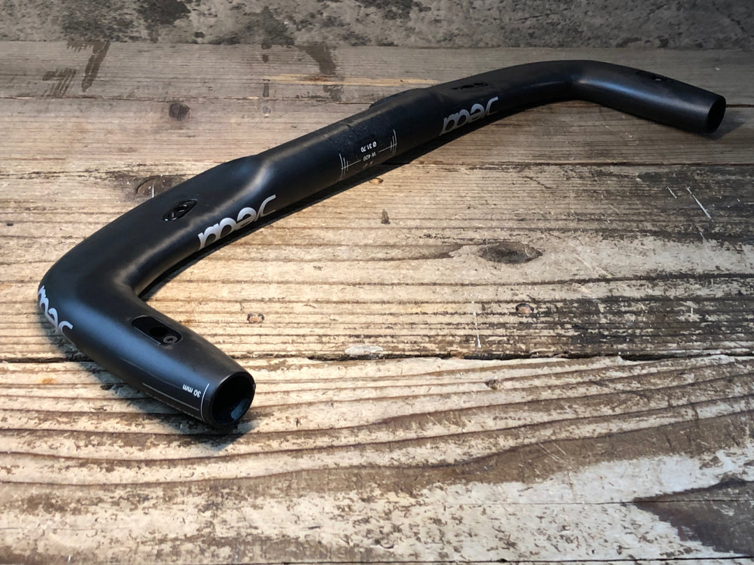 JT348 デダ Deda TRIBAR カーボン ブルホーンハンドル エンド部外-外 420cm Φ31.7