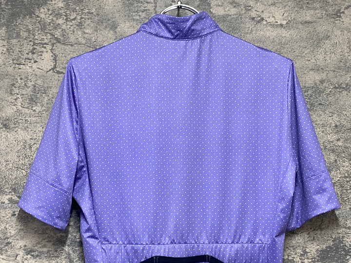 KS225 カフェドシクリステ cafe du cycliste FLEURETTE 半袖 サイクルジャージ 紫 XS