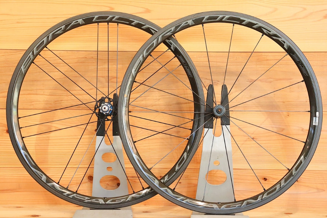 カンパニョーロ CAMPAGNOLO ボーラ BORA ULTRA 35 カーボン クリンチャー ホイールセット カンパ12/11S 17C 【千葉店】