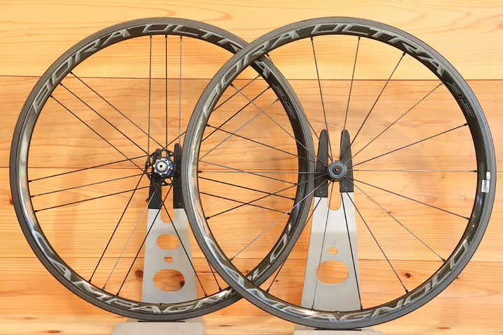 カンパニョーロ CAMPAGNOLO ボーラ BORA ULTRA 35 カーボン クリンチャー ホイールセット カンパ12/11S 17C 【千葉店】