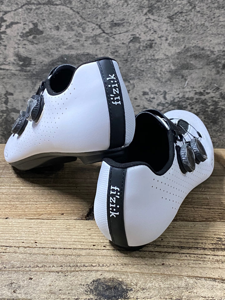 KI040 フィジーク fizik VENTO INFINITO CARBON ビンディングシューズ 3穴 白 EU41 1/2