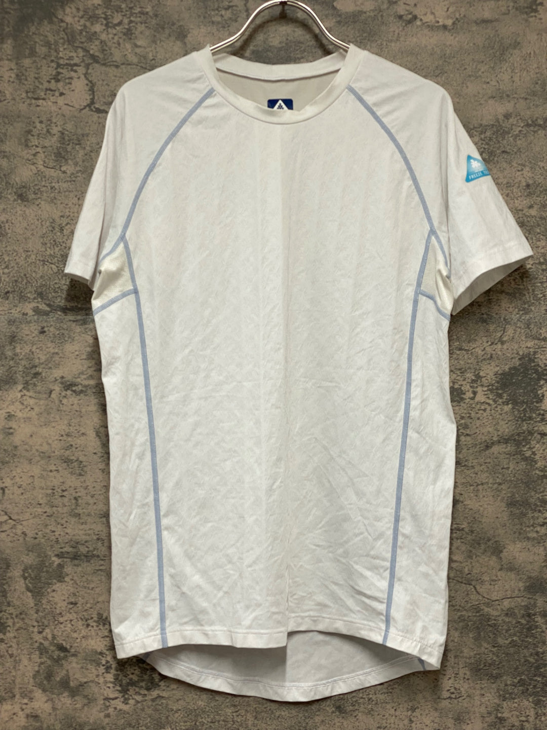 KL206 フリーズテック FREEZE TECH 半袖 ドライTシャツ 白 L
