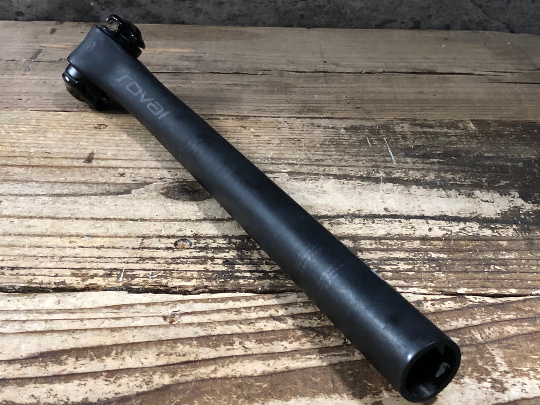KF298 ロヴァール ROVAL TERRA CARBON SEATPOST カーボン シートポスト Φ27.2 20mmオフセット ※クランプ痕