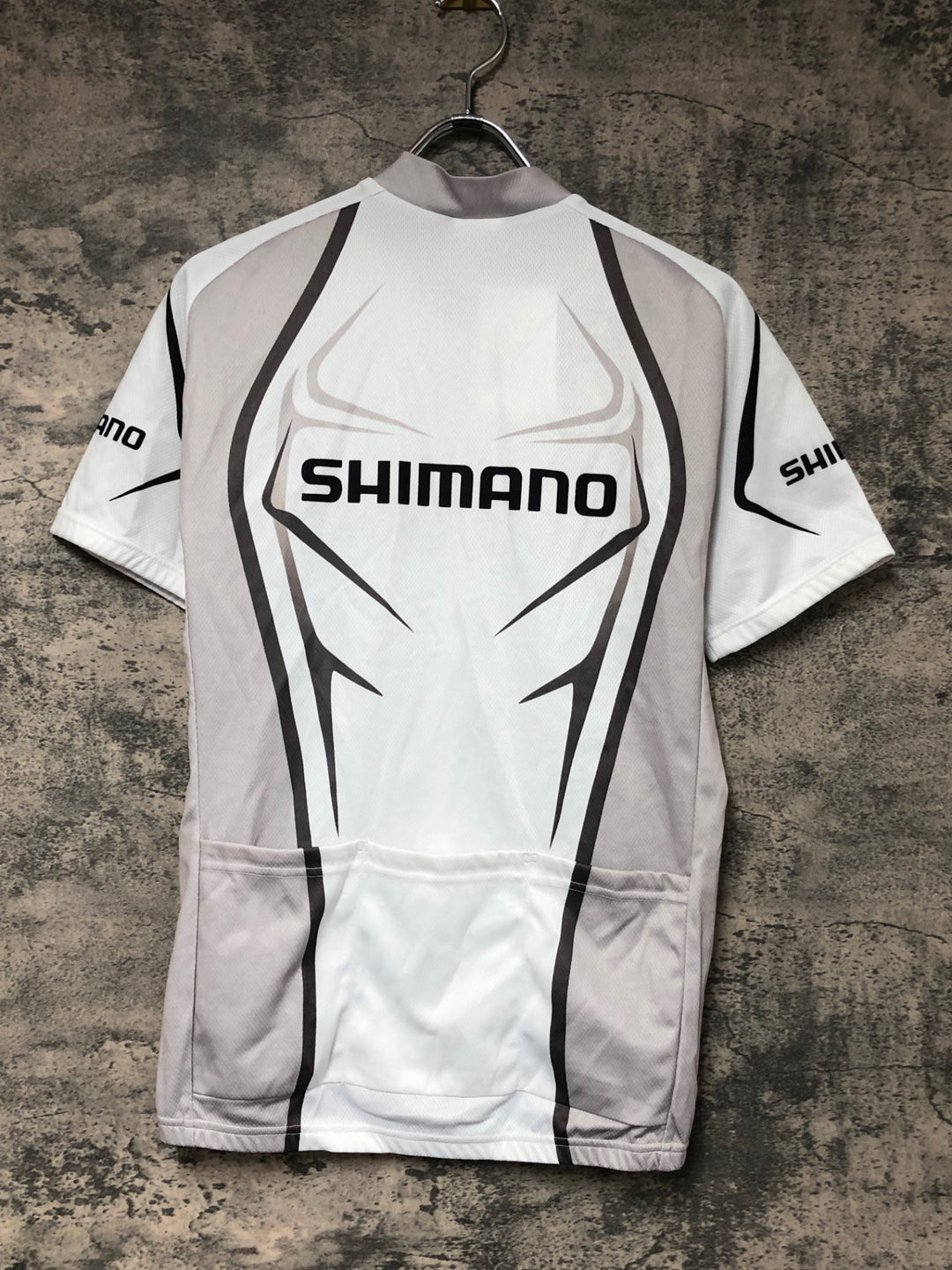 JW260 シマノ SHIMANO 半袖 サイクルジャージ 白 L