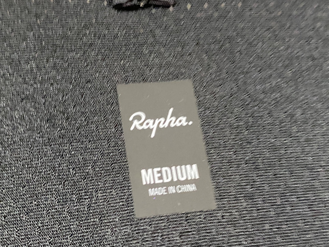 KG508 ラファ Rapha CARGO WINTER TIGHTS WITH PAD カーゴビブタイツ 黒 M 裏起毛 ※反射板劣化
