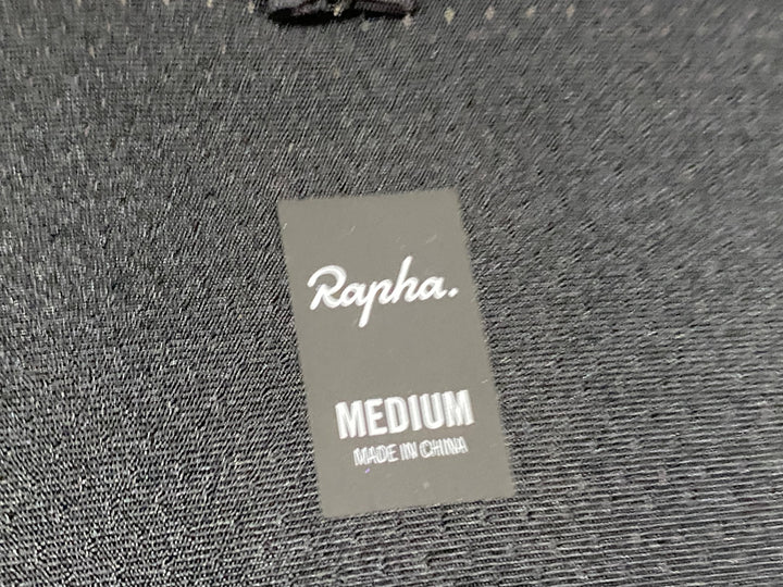 KG508 ラファ Rapha CARGO WINTER TIGHTS WITH PAD カーゴビブタイツ 黒 M 裏起毛 ※反射板劣化