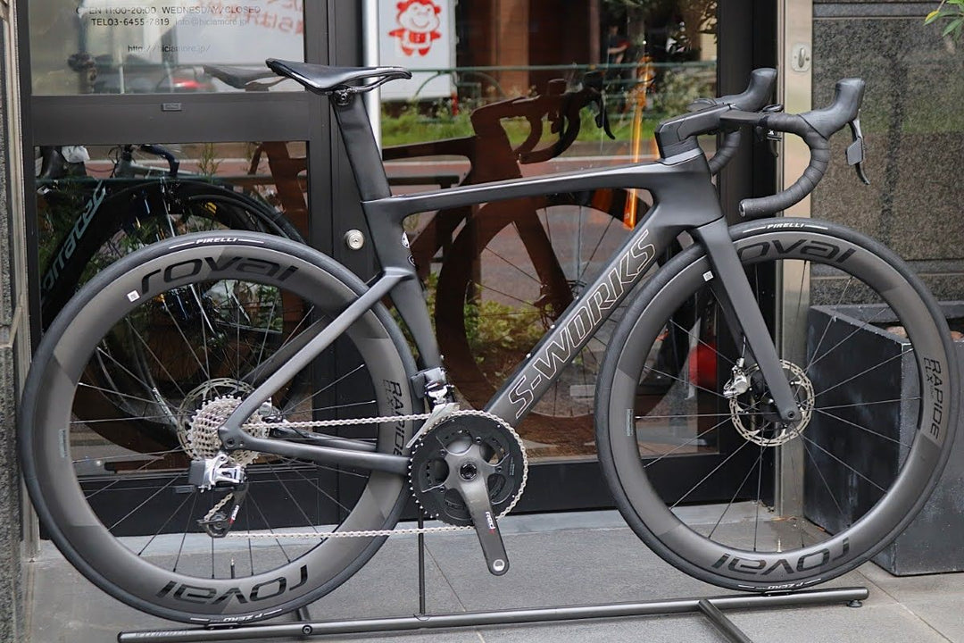 スペシャライズド SPECIALIZED ヴェンジ S-WORKS VENGE DISC 2019モデル 52サイズ スラム レッド E-TAP HRD 11S カーボン ロードバイク 【東京南麻布店】