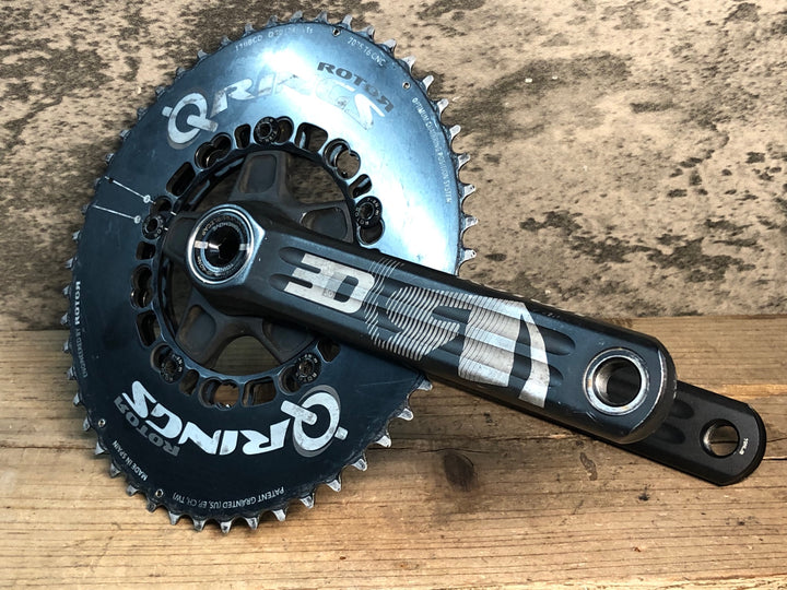 IX398 ローター ROTOR Q RINGS 3D 30 クランクセット 170mm 50/34T 30mm スピンドル