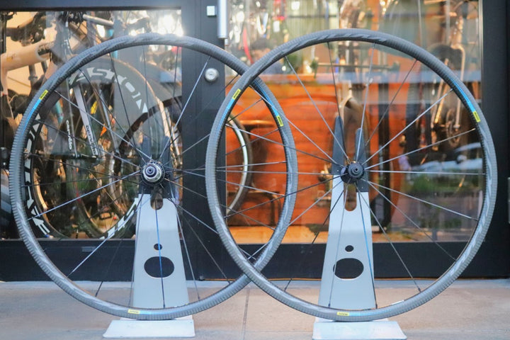 マヴィック MAVIC キシリウム KSYRIUM PRO CARBON SL T HAUTE ROUTE カーボン チューブラー ホイールセット シマノ12/11S 【東京南麻布店】